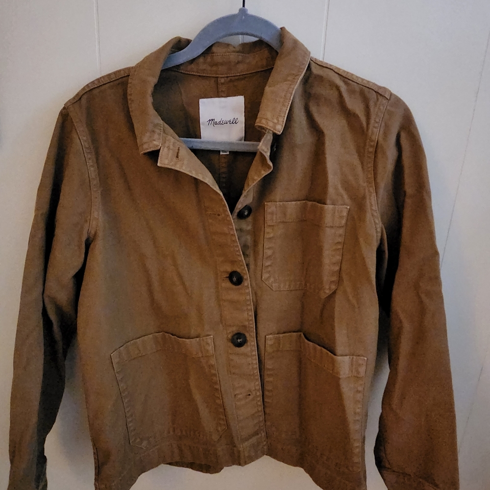 Madewell canvas chore coat